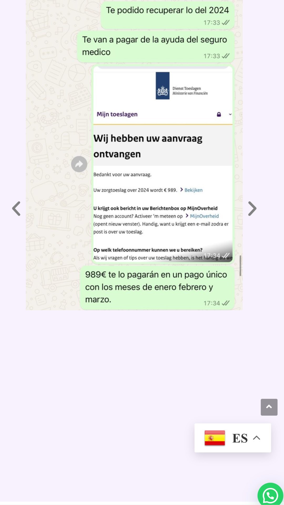 Captura real de reseña de un cliente de Firlitum en Instagram